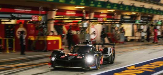 Toyota GR010 Hybrid Nr. 7 Pitlane
