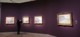 Ausstellungsansicht: Bilder von Claude Monet.